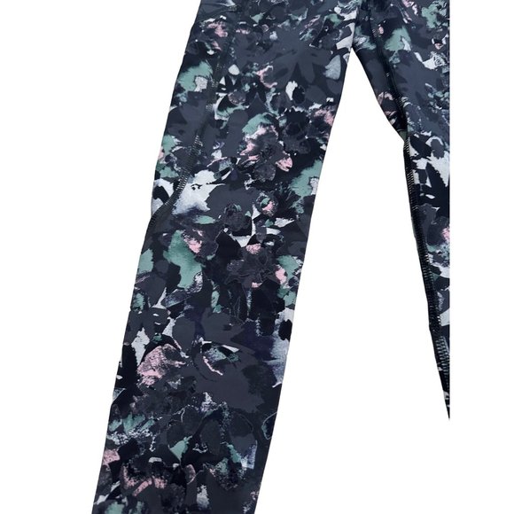 SWEATY BETTY Zero Gravity Slate Gray Nourish Print 7/8 Length Leggings Size XXS - Picture 3 of 7